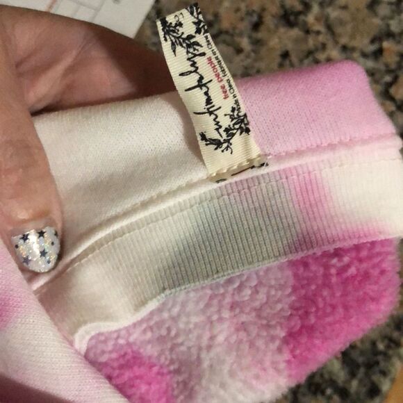 NEW Free People Kelly Tie Dye Washed Sweatshirt - Picture 3 of 4